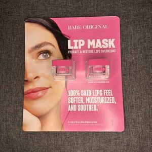 Babe Original Lip Mask, 2 pack